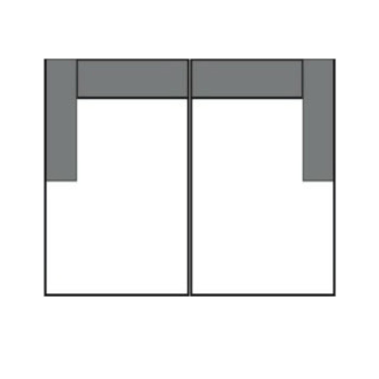 BxT: 200x170cm Longchair links und rechts
